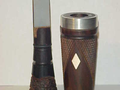 Steve Adams - Martin TN - Carved & Checkered Duck Call