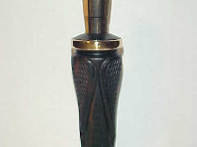 Terry Watson - Hardy, AR - Checkered Ebony Duck Call