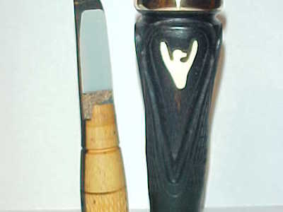 Terry Watson - Hardy, AR - Checkered Ebony Duck Call