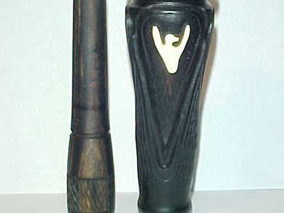 Terry Watson - Hardy, AR - Checkered Ebony Duck Call