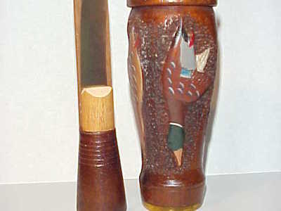 Tom Condo - Monticello, IN. - Carved & Painted Duck Call