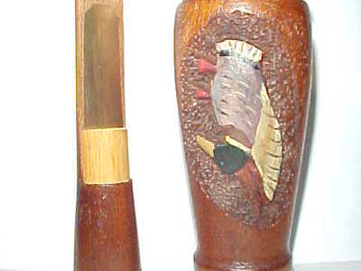 Tom Condo - Monticello, IN. - Carved & Painted Duck Call