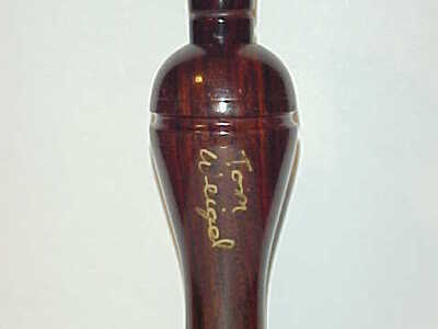 Tom Weigel - Otley, Iowa -  Cocobolo Duck Call