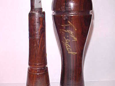 Tom Weigel - Otley, Iowa - Cocobolo Goose Call