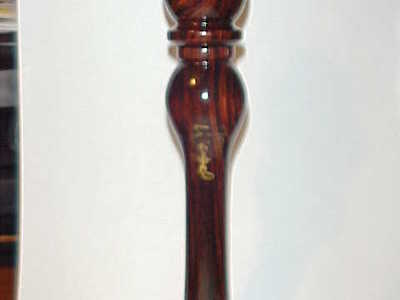 Tom Weigel - Otley, Iowa - Cocobolo Goose Flute