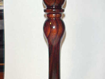 Tom Weigel - Otley, Iowa - Cocobolo Goose Flute