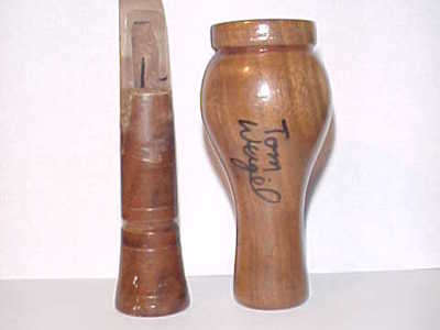 Tom Weigel - Otley, Iowa - Walnut Duck Call