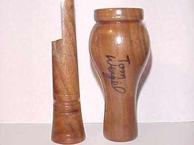 Tom Weigel - Otley, Iowa - Walnut Duck Call