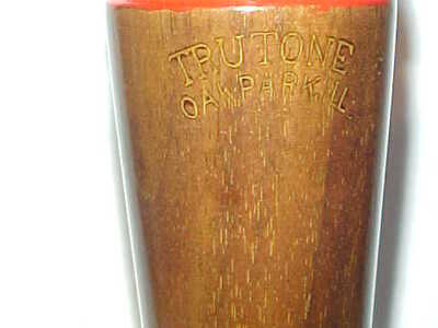 TRUTONE - Red Painted Band Duck Call - Oak Park, IL
