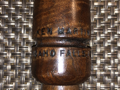 Vintage Ken Martin Idaho Falls Duck Call