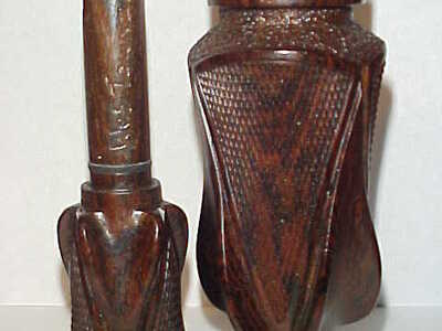 Wes Townzen - Grafton, IL - Checkered Cocobolo Duck Call