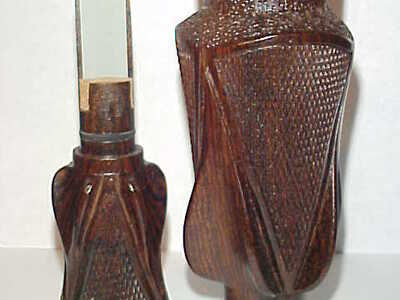 Wes Townzen - Grafton, IL - Checkered Cocobolo Duck Call